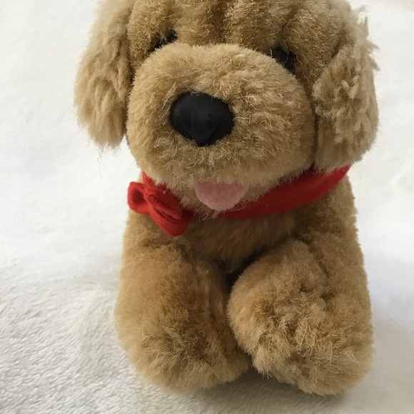 Vintage Build-A-Bear Golden Retriever Puppy Plush Lil Bearamy’s Kennel Pals - Picture 14 of 14